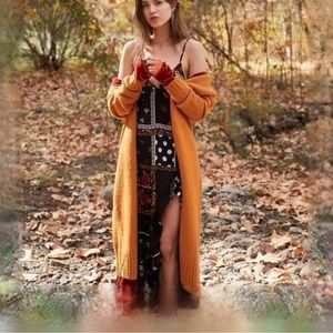 For love and lemons long sweater long cardigan Sz Xs-S